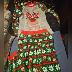 Secret Treasures Sleepwear - Women’s Pajama Set - Dear Santa I Really Tried - XS